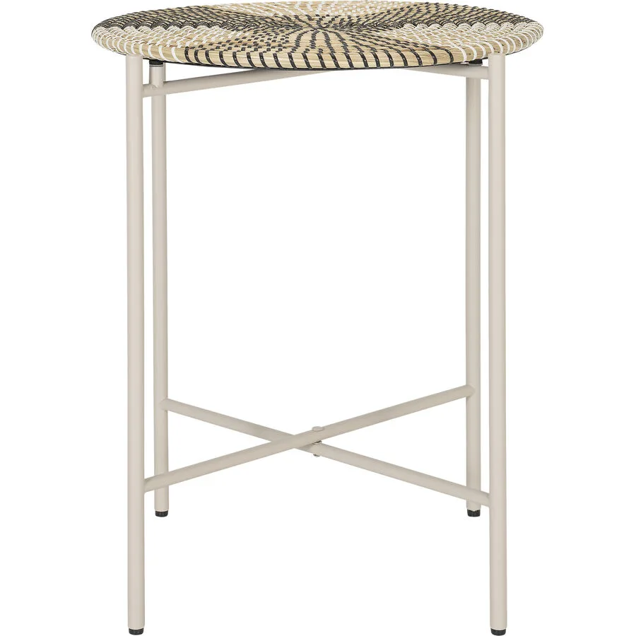 Beistelltisch Kim Braun Stahl 40 cm