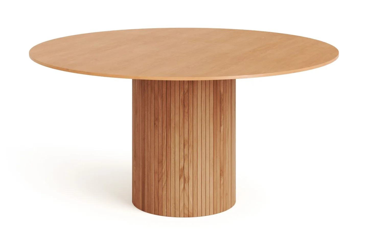 Kopparbo Runt Matbord 150 cm Fanér - Ek