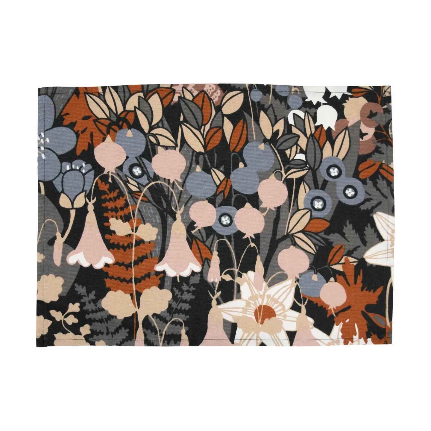 Almedahls Skogen Tischset 34 x 45cm 2er Pack Blau-braun