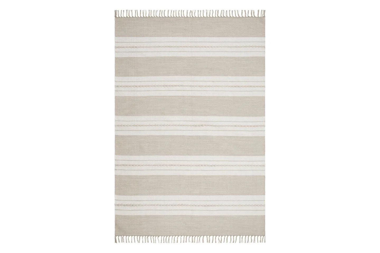 Sund Bomullsmatta 140x200 cm Rektangulär - Natur