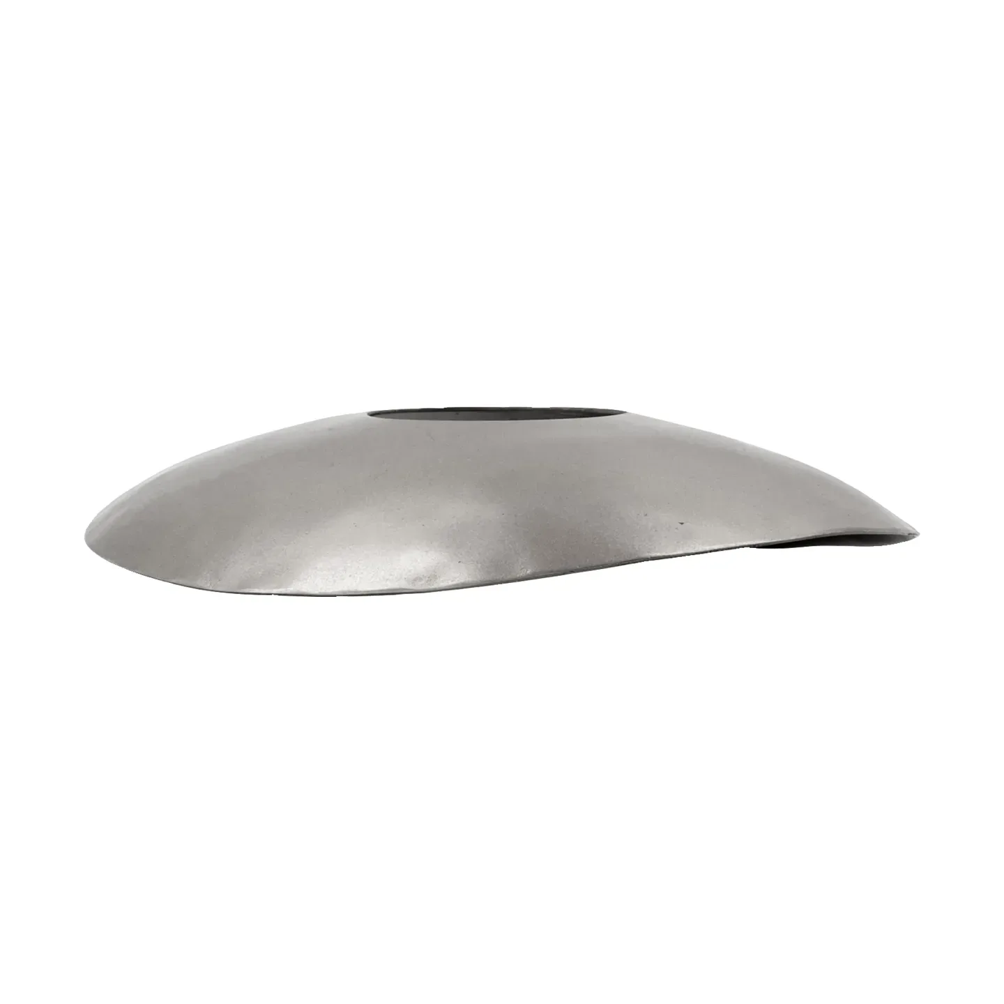 House Doctor Hatt lampskärm 13x14 cm Borstat silver, 13x14x3 cm