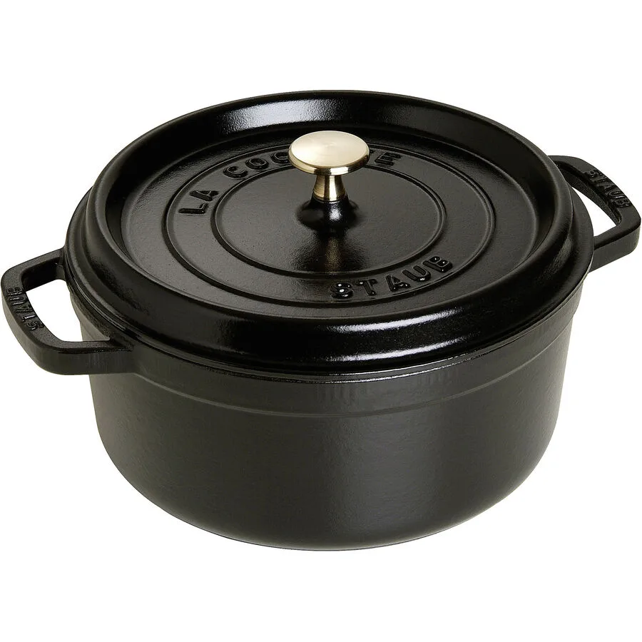 Gusseisen-Topf STAUB schwarz Gusseisen B 28.4 cm 2.6 l