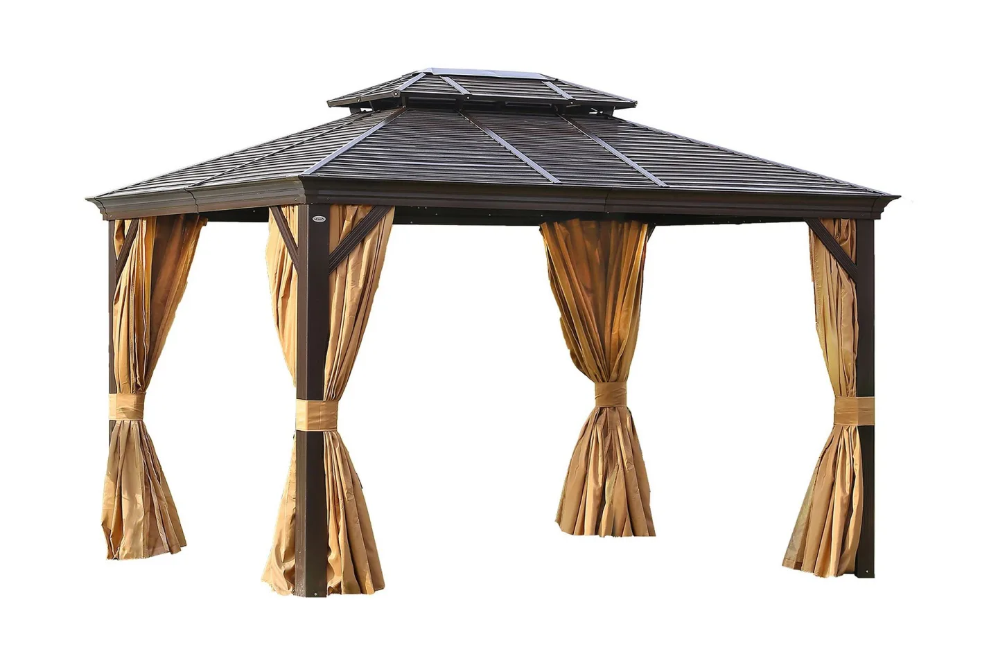 Sunsetia Paviljong 300x400x270 cm - Brun/Beige