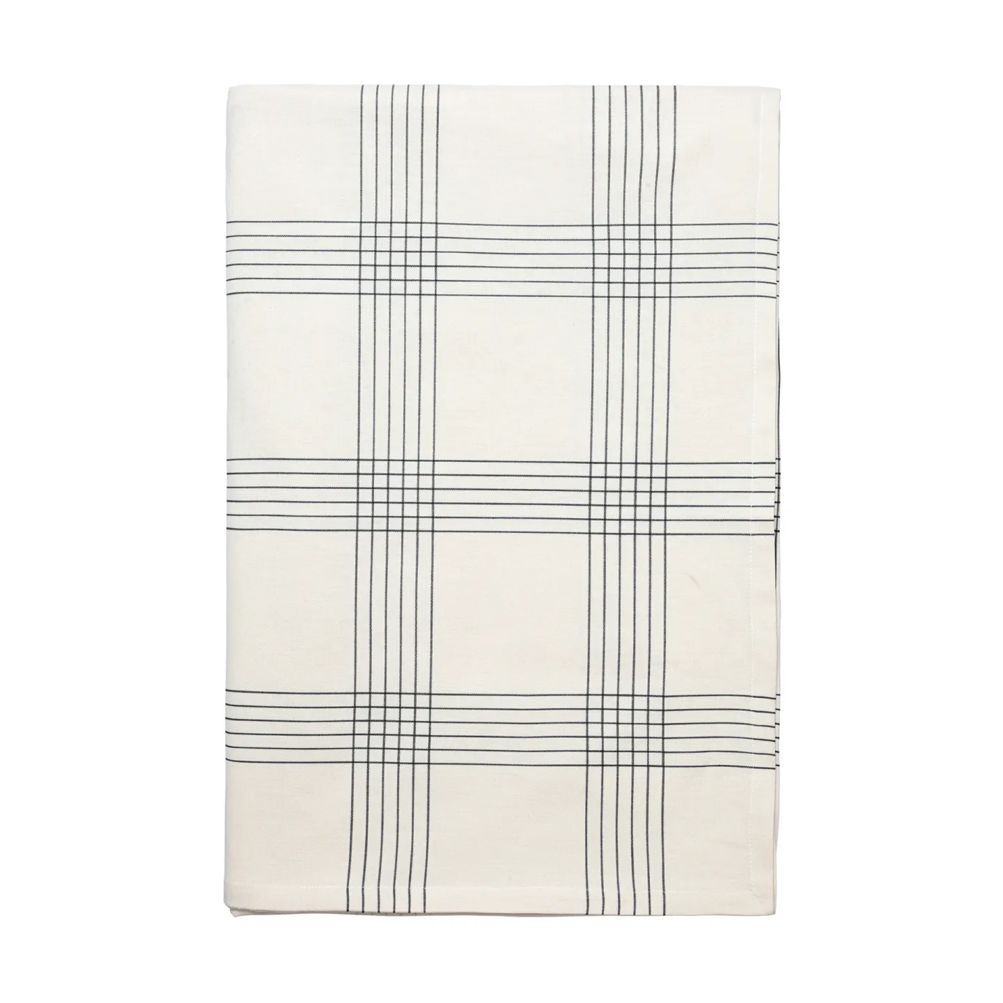 Broste Copenhagen Alice Tischdecke 160x200 cm, Black-Natural