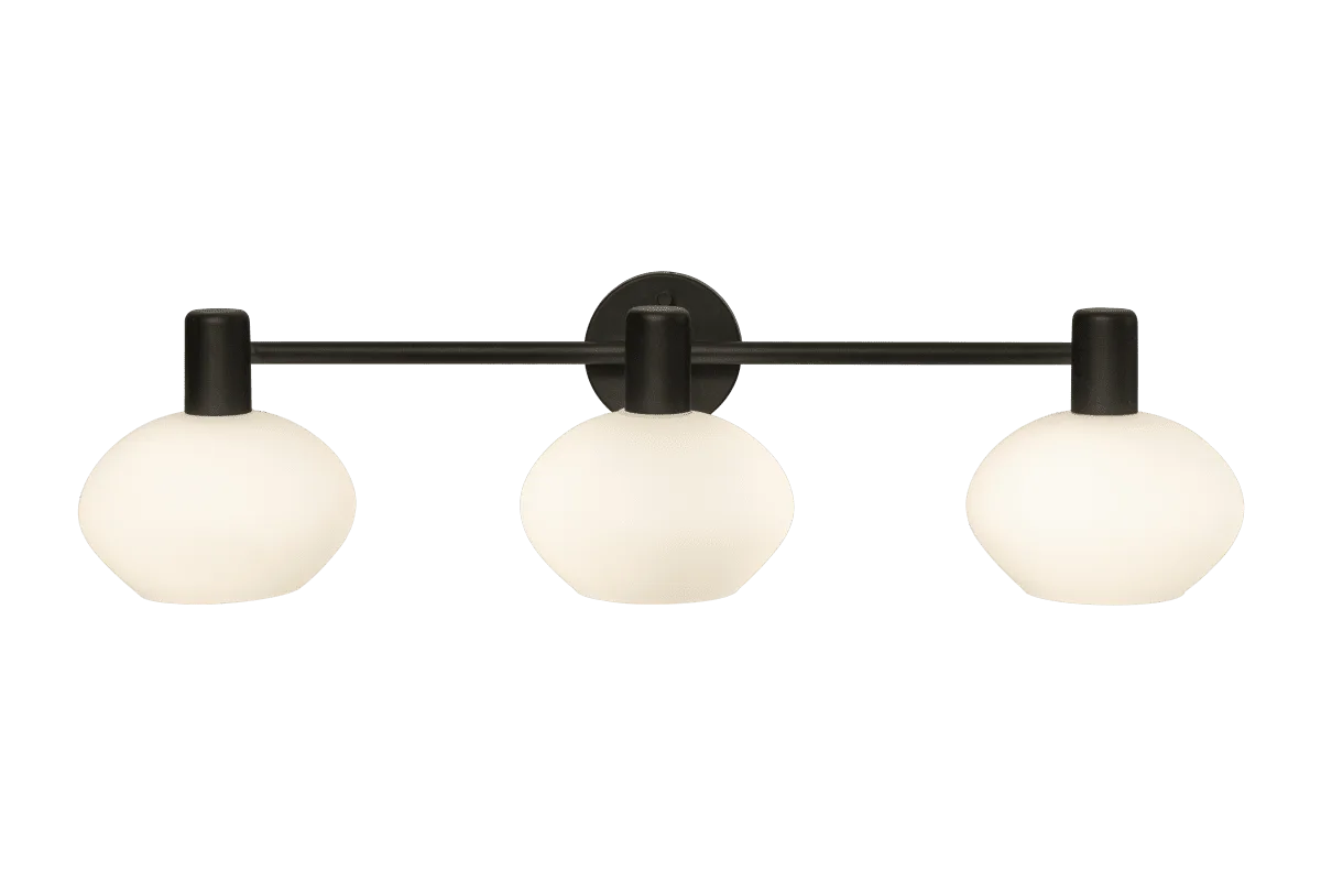 Aneta Lighting - Elba 63cm - Badrumslampa - Svart