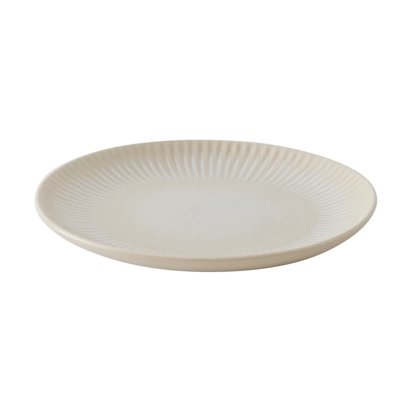 Tell Me More Granada Teller Ø22 cm Cremeweiss-beige