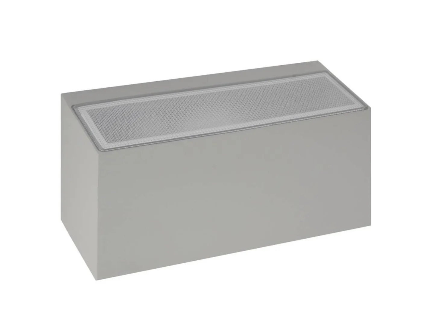 Asker Up/Down LED Außenwandleuchte L22,5 Alu - Norlys - Terrasse - Aluminium