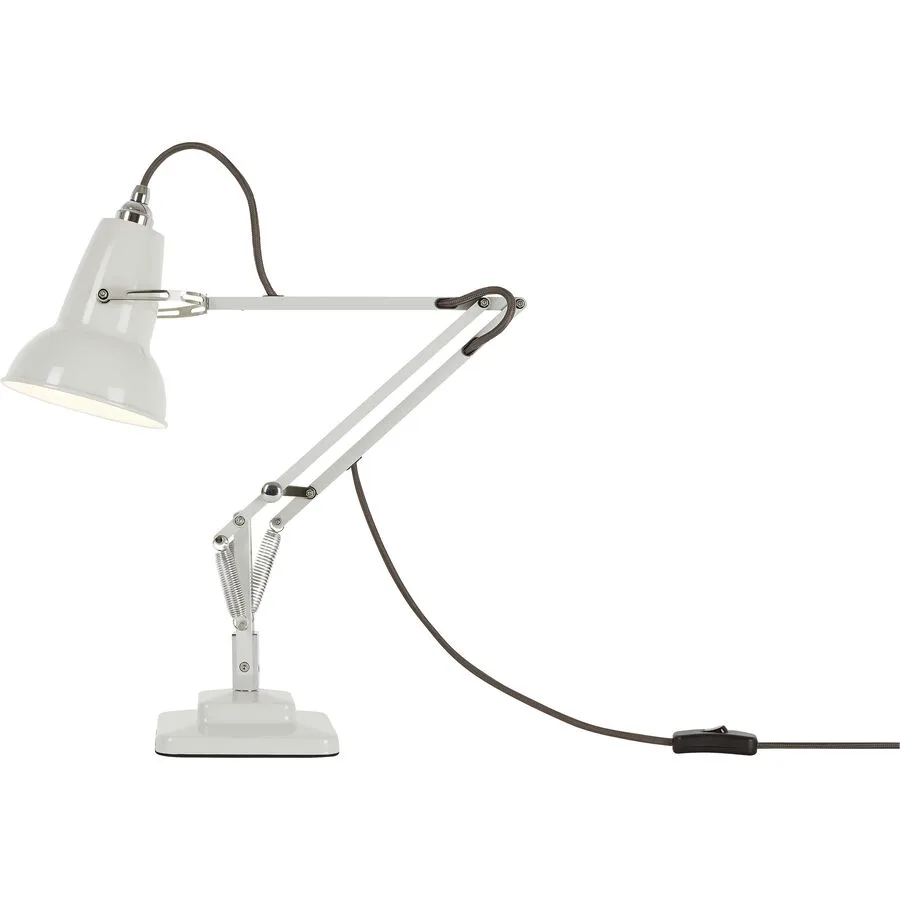 ANGLEPOISE Bürolampe Original 1227 Weiss Aluminium/Eisen 15 cm 49 cm - LED - Lichtfarbe: Extra warmweiss - LED Energiesparlampen
