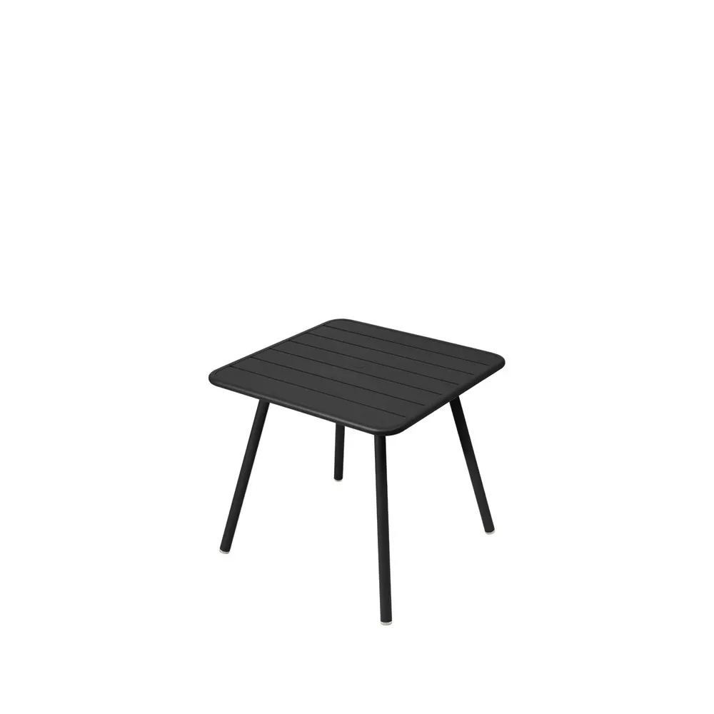 Fermob Luxembourg bord 80x80 cm Liquorice (svart)