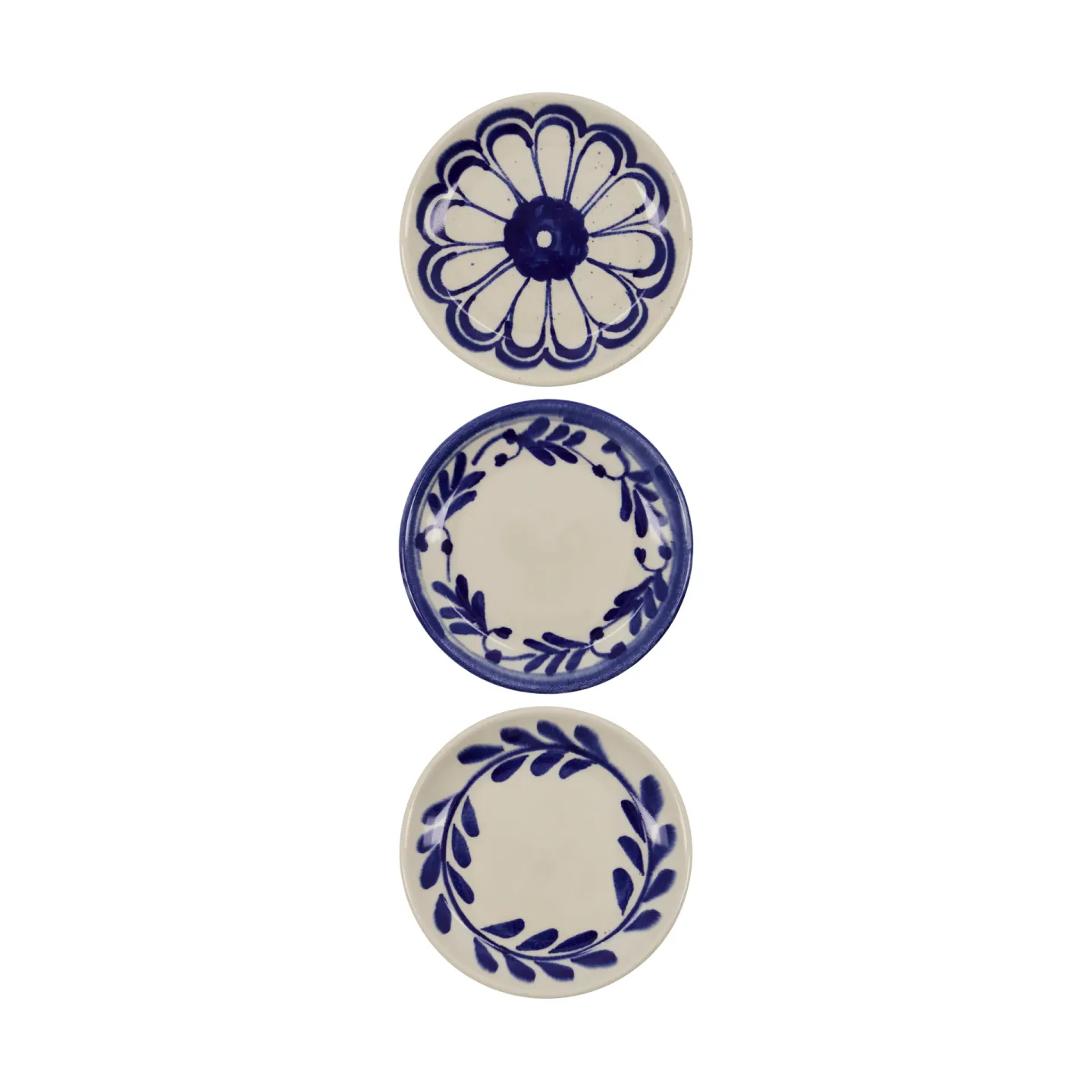 House Doctor Diva Teller Ø13 cm 3-teilig Blau
