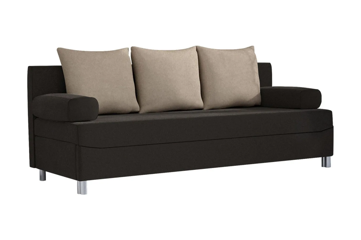 Dover Bäddsoffa 192x80x80 cm - Svart