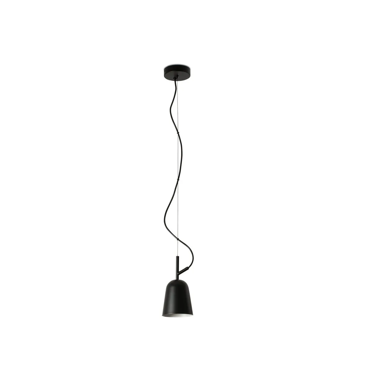 Faro Barcelona - Studio Ø10 - Taklampa - Svart