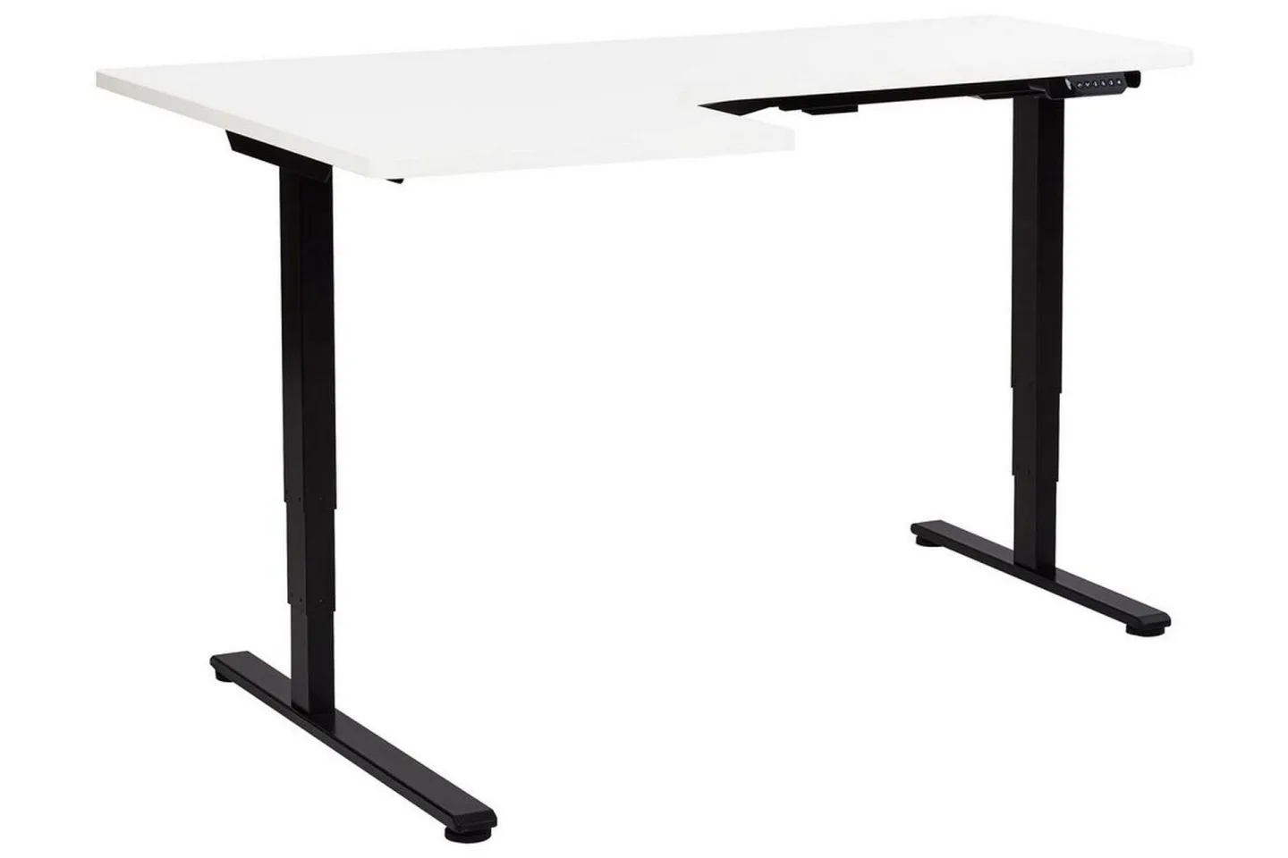 Bina Skrivbord 109x160 cm - Svart/Vit