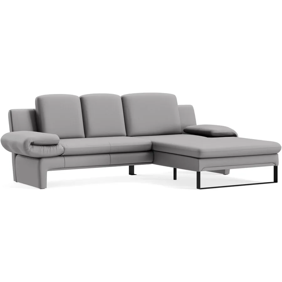 Ecksofa Astra Rechts Touch - 812 grey B 321 T 168 cm - Möbel Konfigurator: Traummöbel individuell zusammenstellen