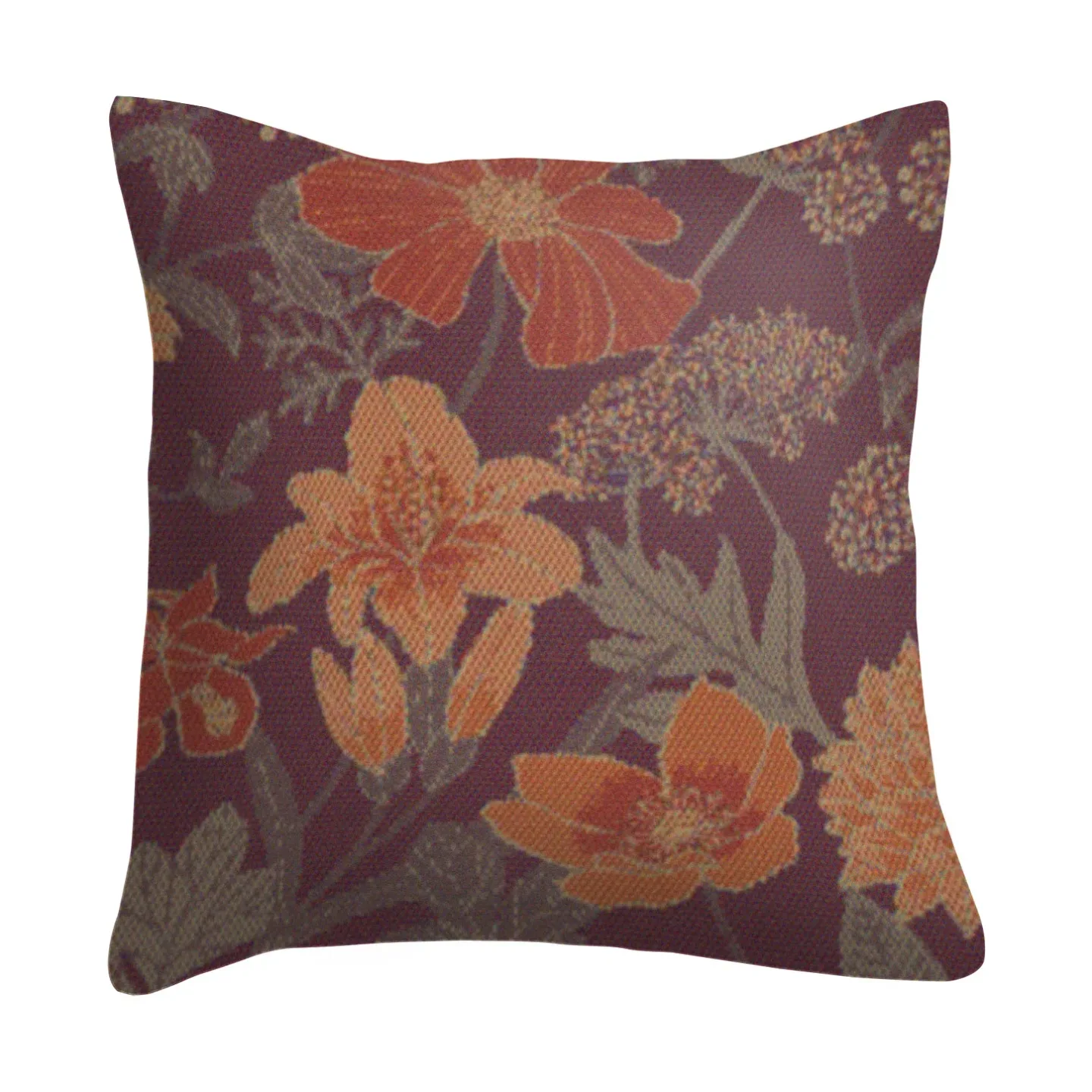 Ekelund Linneväveri Soft Kissenbezug 40x40 cm Braun