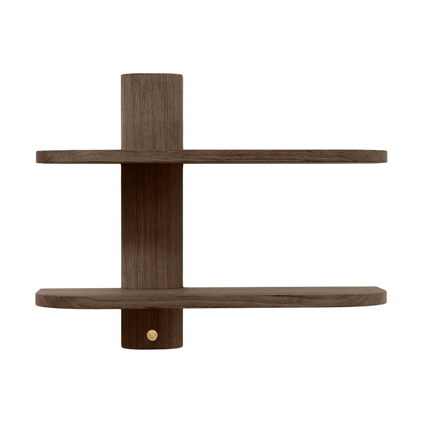 Andersen Furniture Bend Wandregal Smoked Oiled Oak, 50x18x40 cm