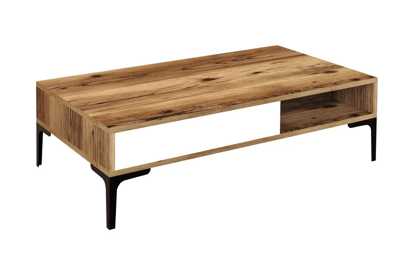 Poko Soffbord 105x32,6x105 cm - Brun