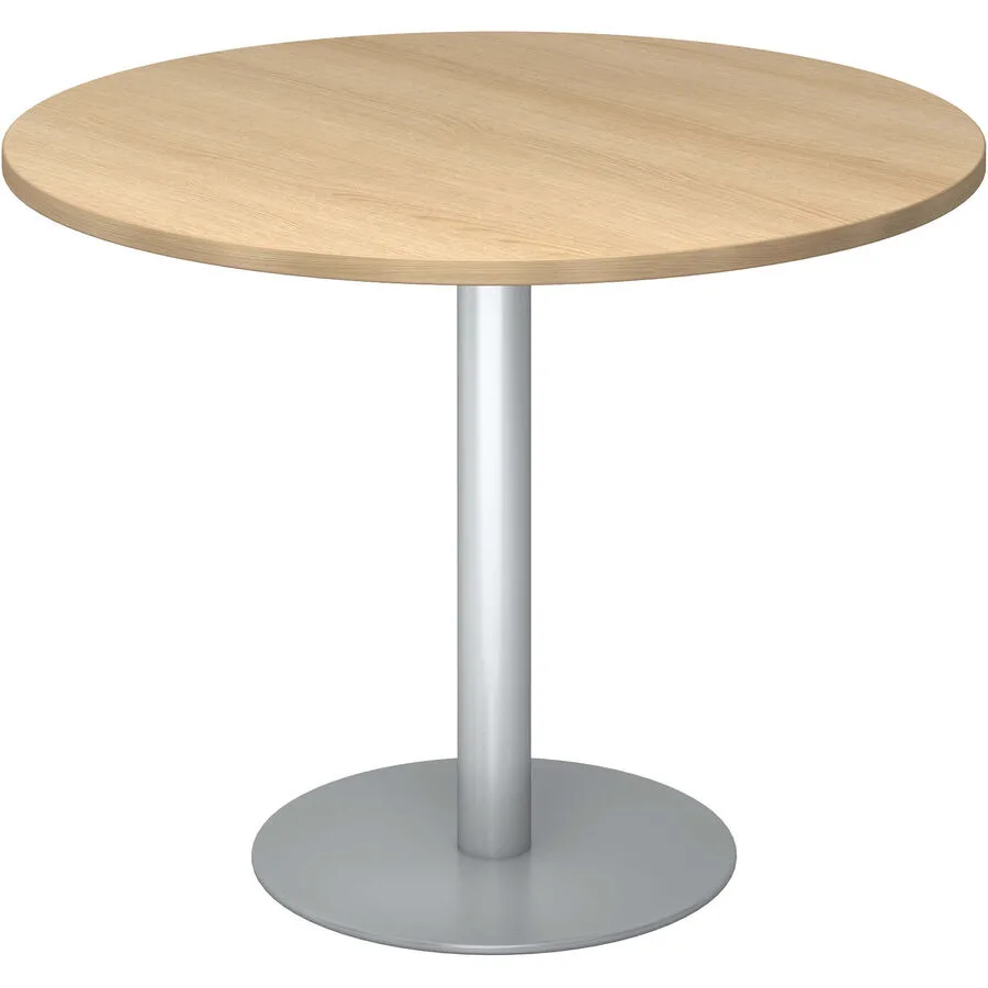 Besprechungstisch Office Eiche Dekor Holzwerkstoff B 100 T 100 cm