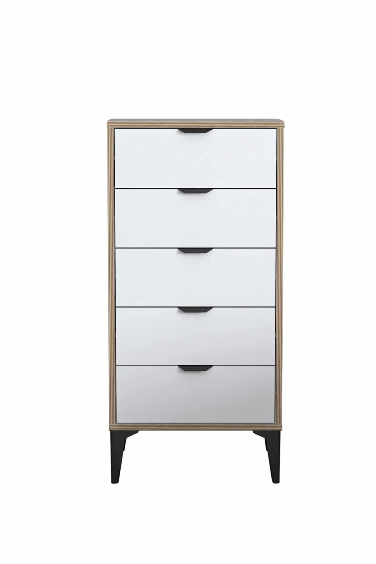 Olyros Byrå 105 cm - Vit