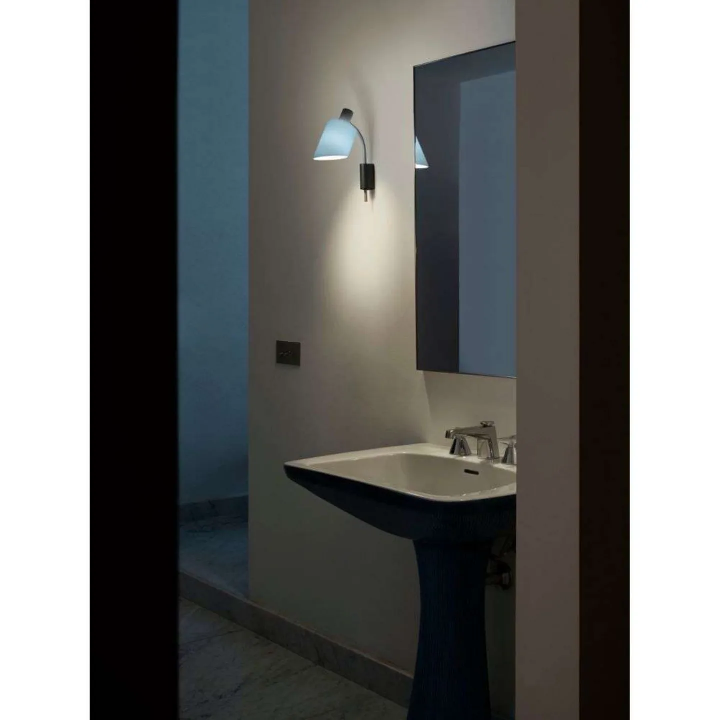 Lampe de Bureau Wandleuchte Blue Grey - Nemo Lighting - Wohnzimmer - Metall