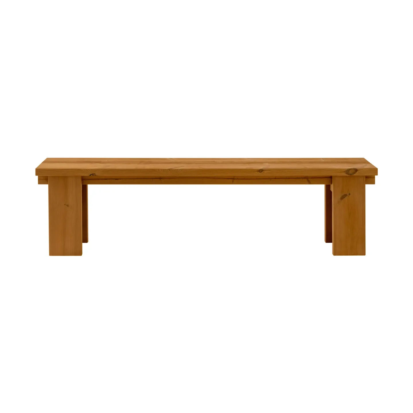 Vaarnii 013 Osa Outdoor Bench bänk Värmebehandlad furu, 182x37x49 cm