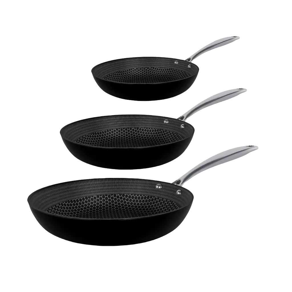 Signature Honey Pfannenset 3-teilig - Edelstahl