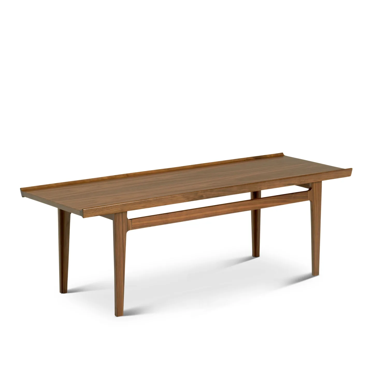 House of Finn Juhl - 500 Table, Large, Walnut - Soffbord - Finn Juhl - Träfärgad - Trä