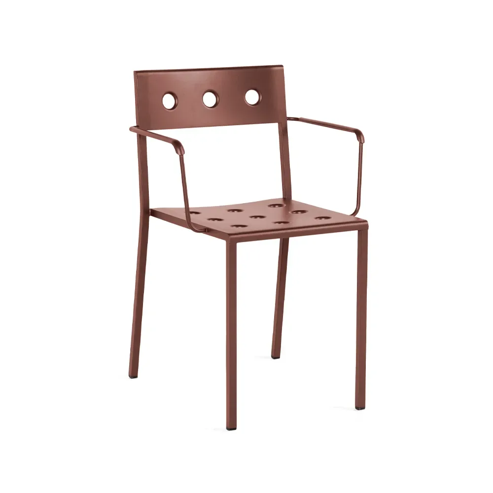 HAY Balcony karmstol Iron red