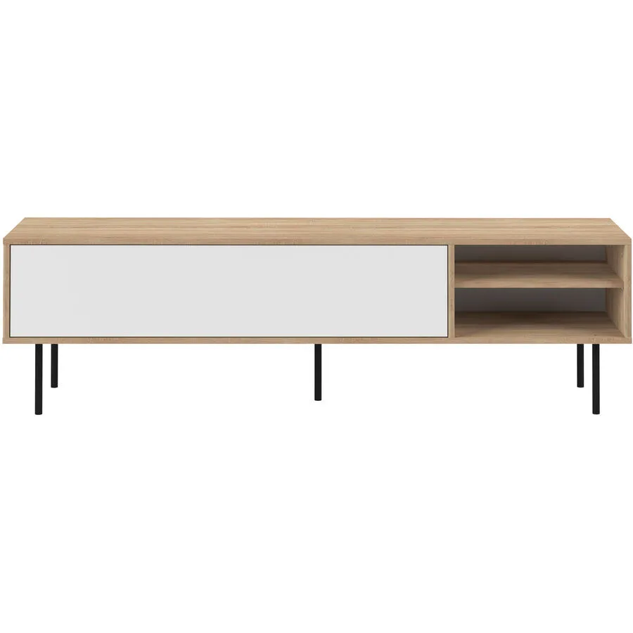 MyDeal TV-Möbel Mogon Eiche Dekor Holzwerkstoff B 165 cm
