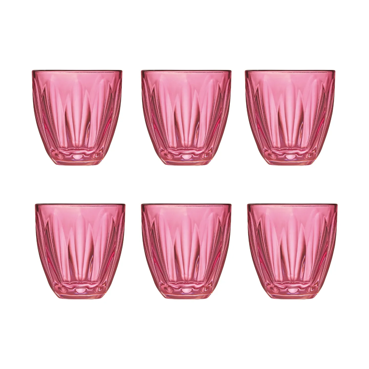 La Rochère Lily Wasserglas im 6-pack Raspberry