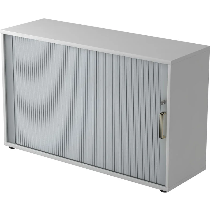 Aktenschrank Office Silber, Grau Holzwerkstoff, Kunststoff B 120 cm H 74.8 cm