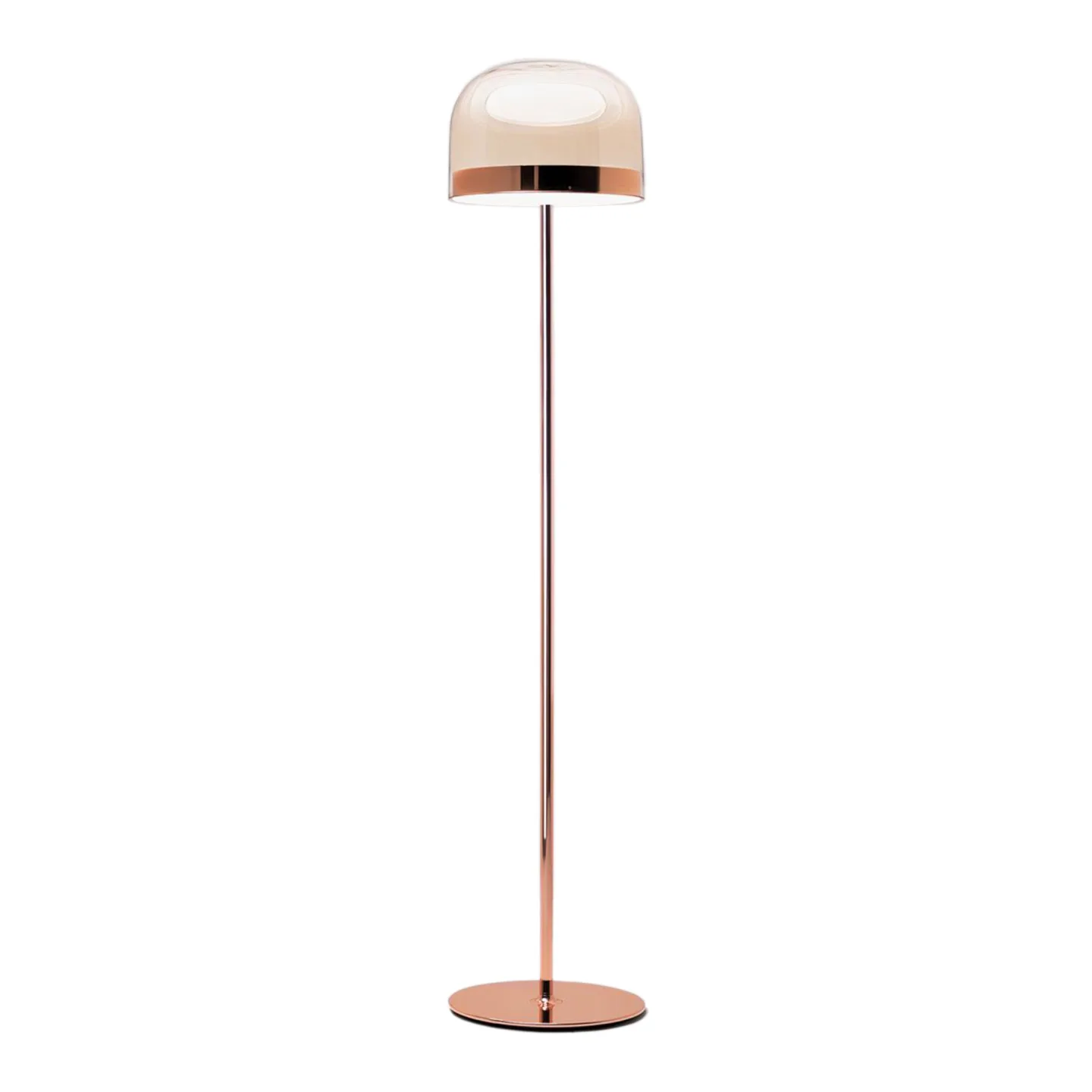 FontanaArte - Equatore floor lamp Rame Lucido Piccola - Skärmlampor - Gabriele & Oscar Buratti - Koppar