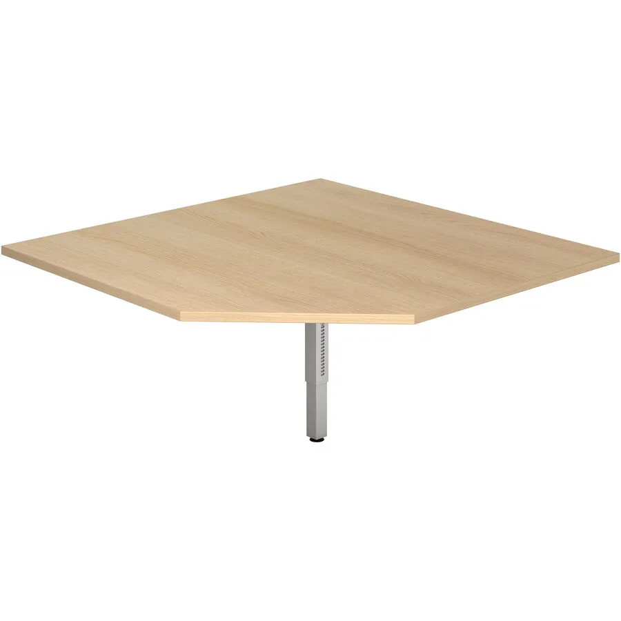 Anbautisch Office eiche Holzwerkstoff B 120 T 120 cm