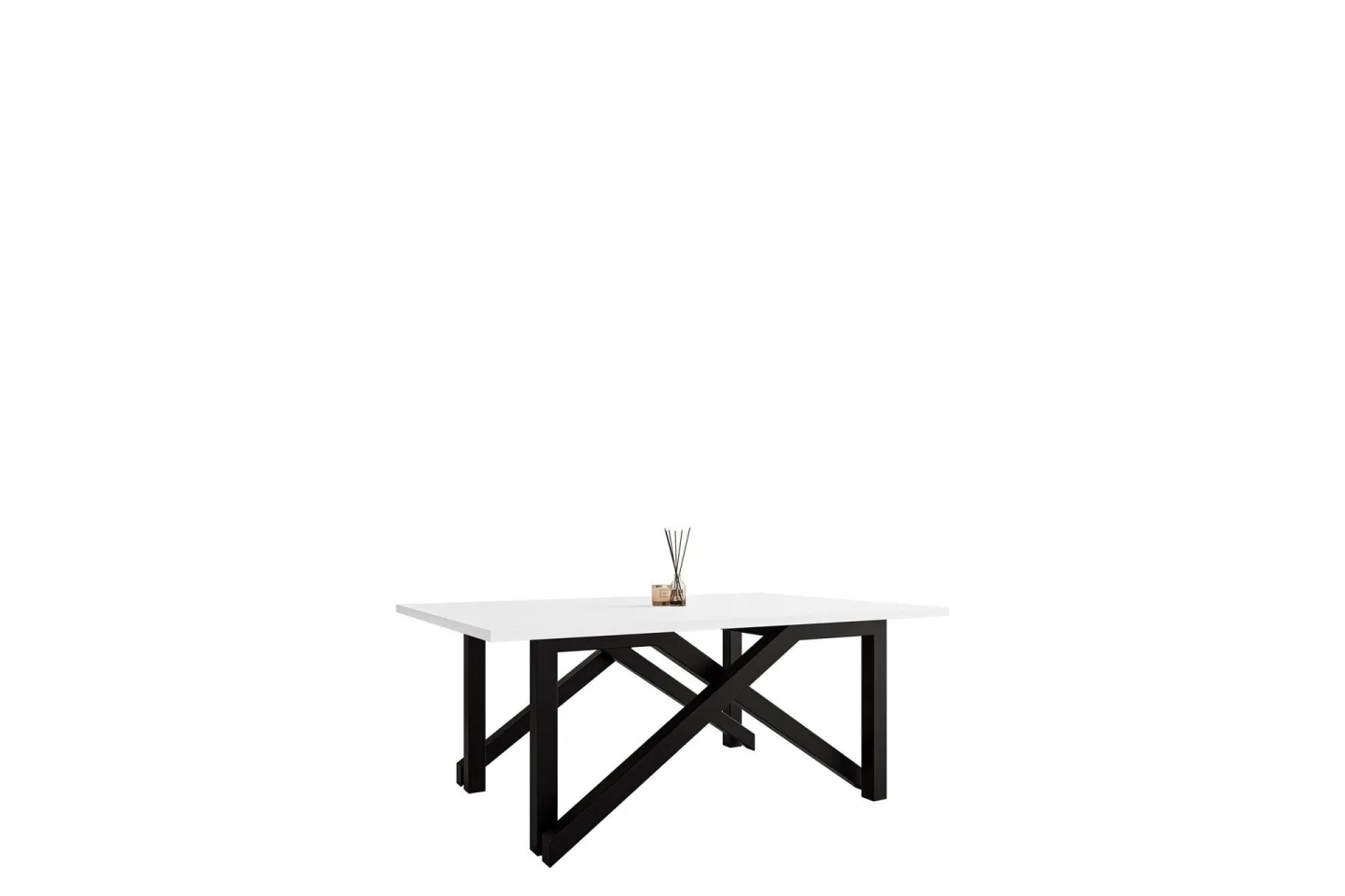 Seyloren Soffbord 100 cm - Vit/Svart