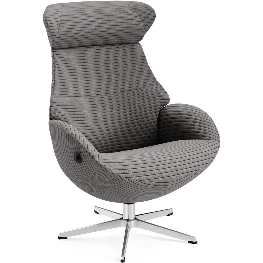 Conform Relaxsessel Daja anthrazit Stoff T 163 B 81 H 110 cm - Möbel Konfigurator: Traummöbel individuell zusammenstellen