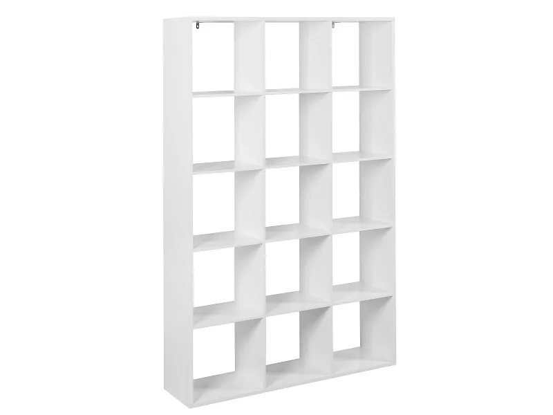 Regal CUBO 29.5x107.2x176.3cm 15 Fächer weiss