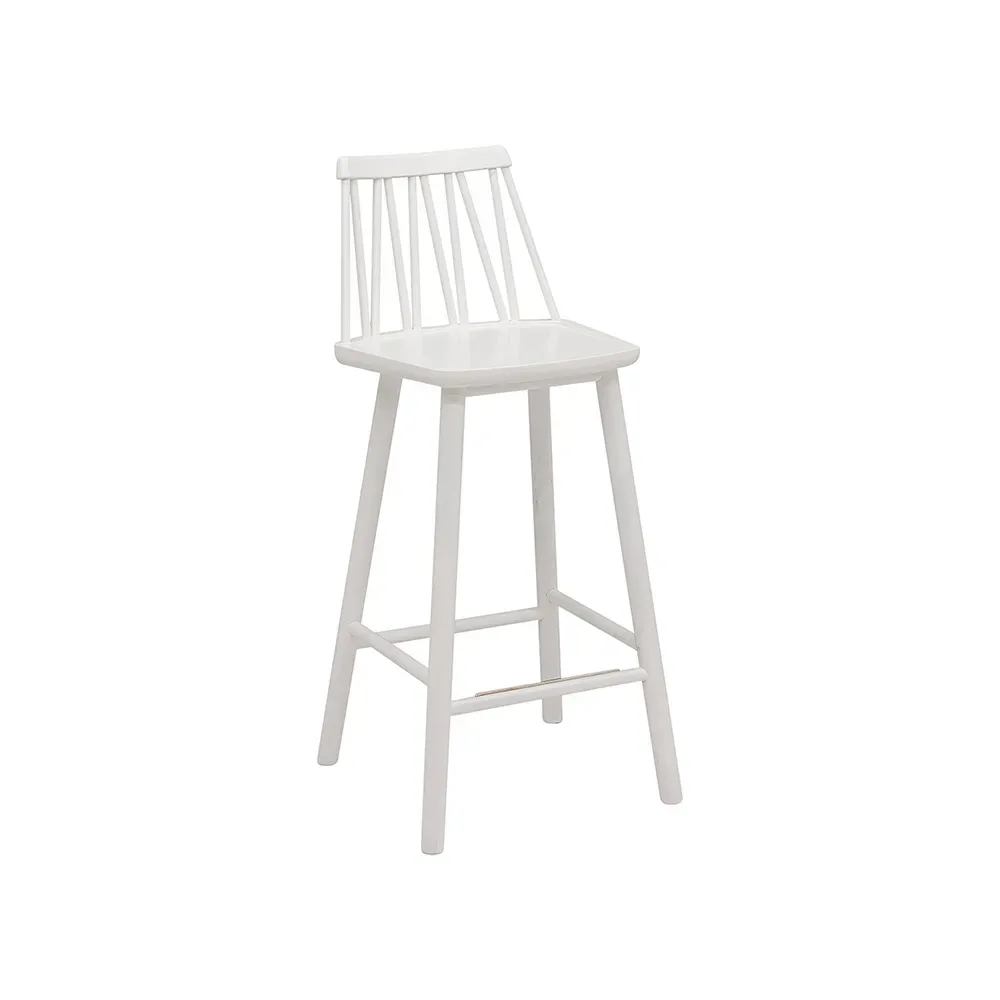 Hans K ZigZag barstol 63 cm vit