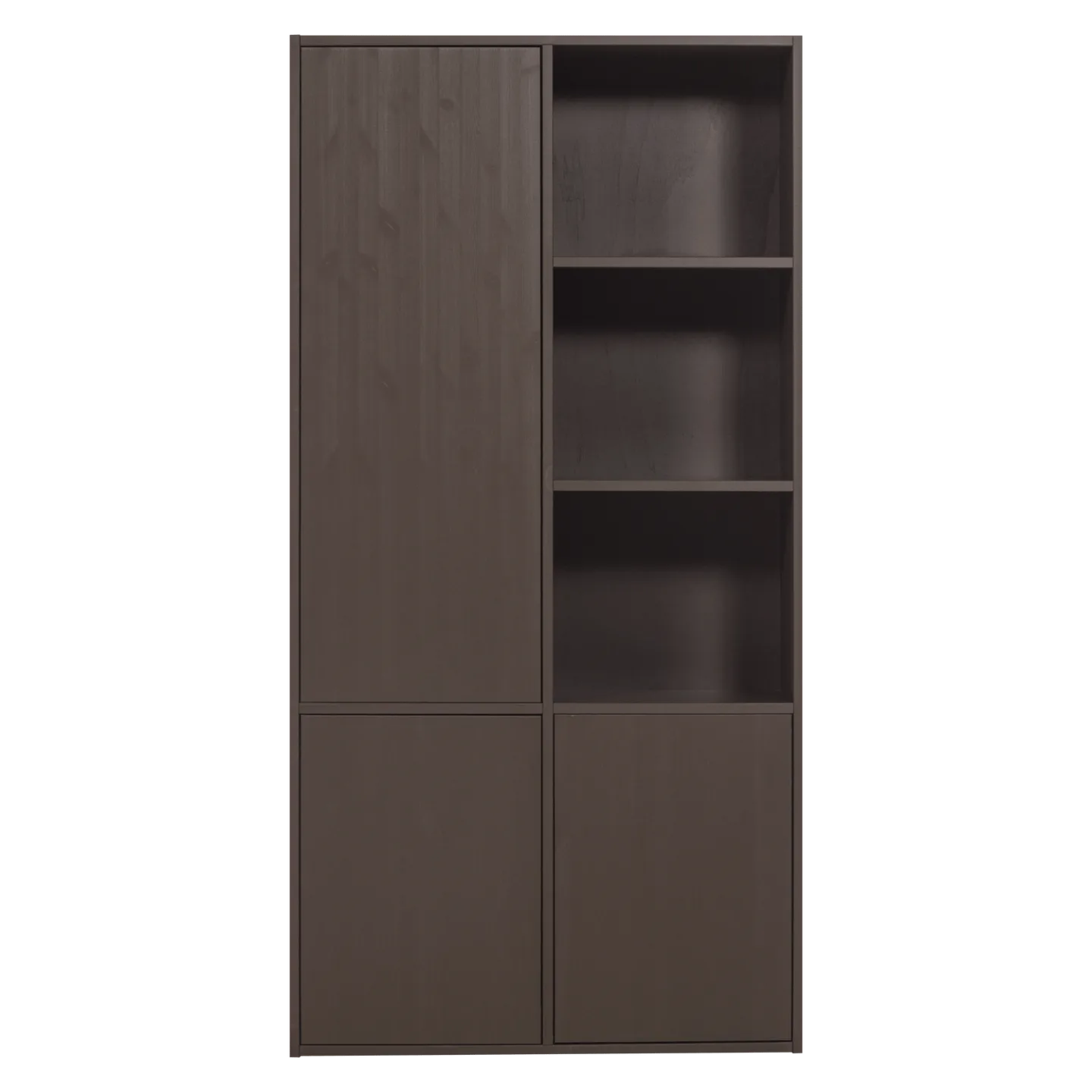 Förvaringsskåp Meggy 215 cm - Mellanbrun