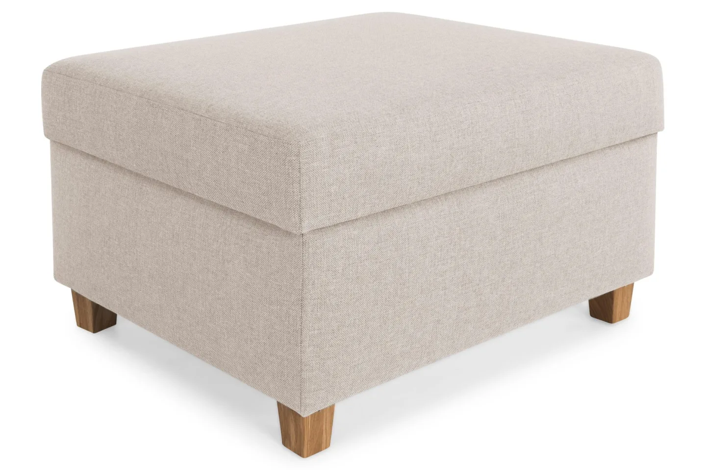 Crazy Fotpall med Förvaring 80x65 - Beige