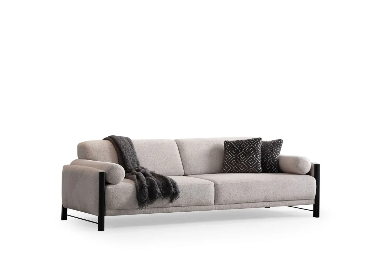 Childress 3-sits Soffa Chenille - Beige