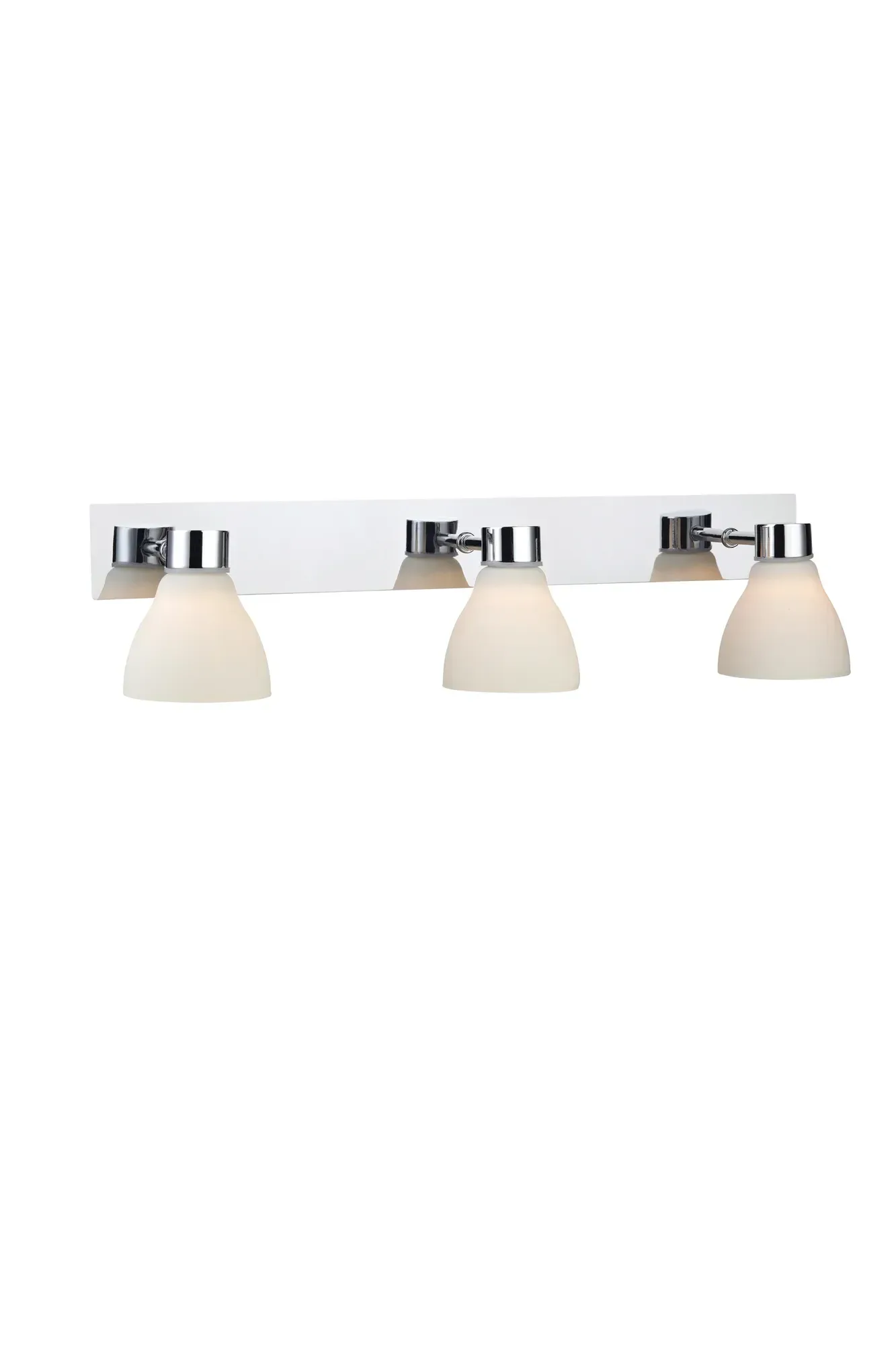 Cassis Badezimmerlampe Chrom Dreifach
