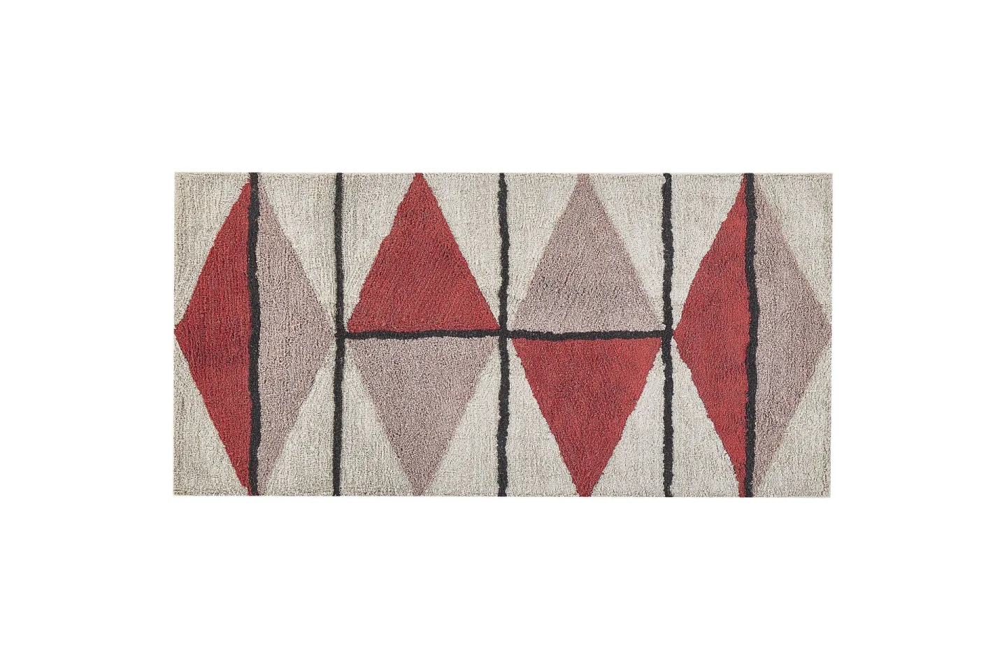 Purnia Ryamatta 80x150 cm - Röd