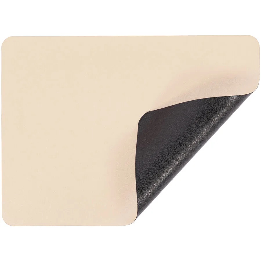 ZICZAC Tischset Tramontana beige/schwarz Polyvinylchlorid Rechteckig B 32 cm