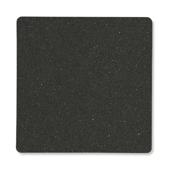 LIND DNA Core Glasuntersetzer square Flecked anthracite