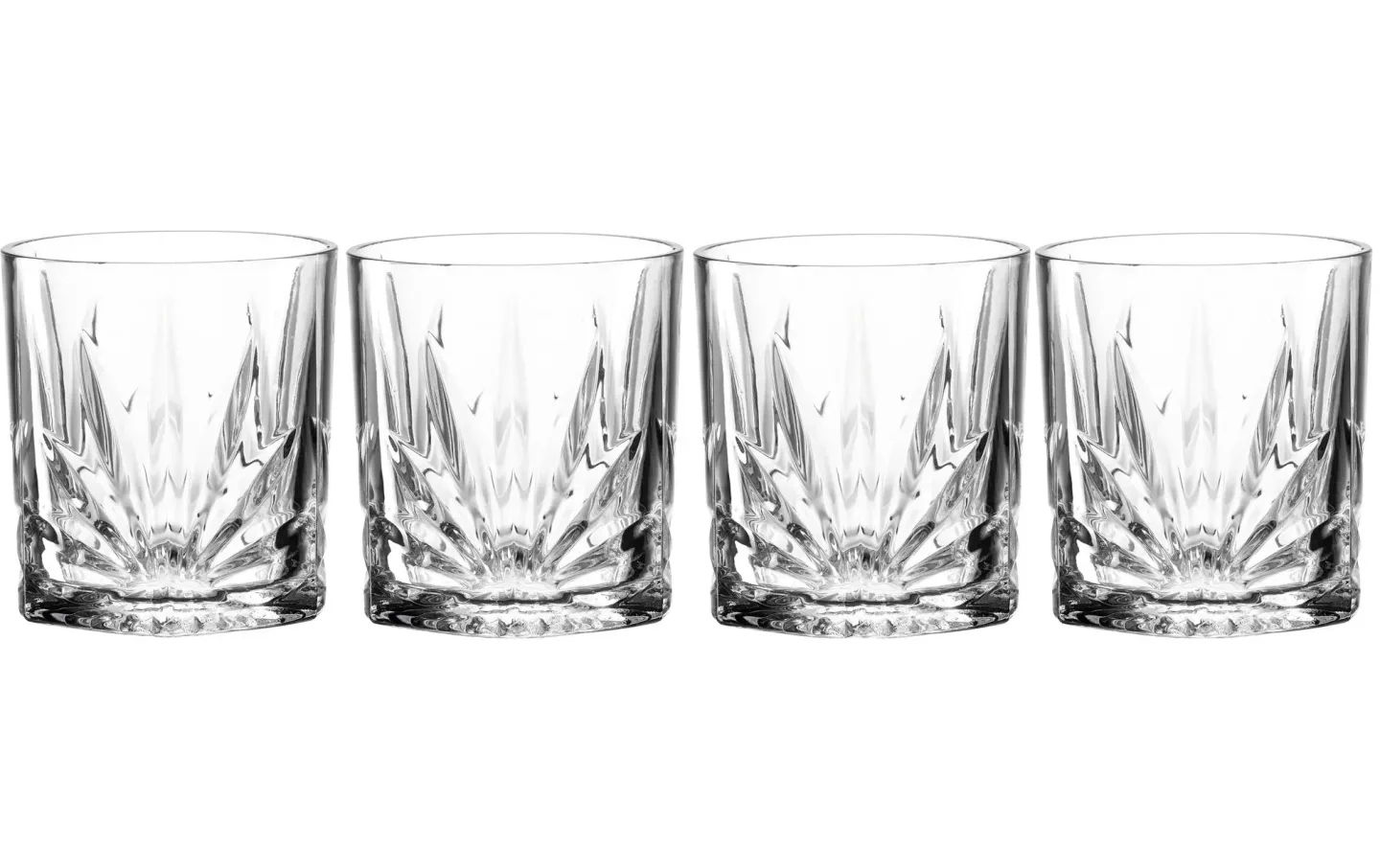 Alltron Whiskyglas Capri 330 ml, 4 Stück Transparent | Schubiger Möbel