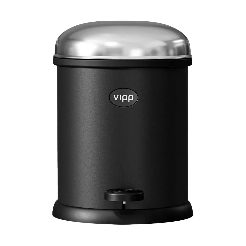 Vipp Vipp12 Treteimer 3 l Black