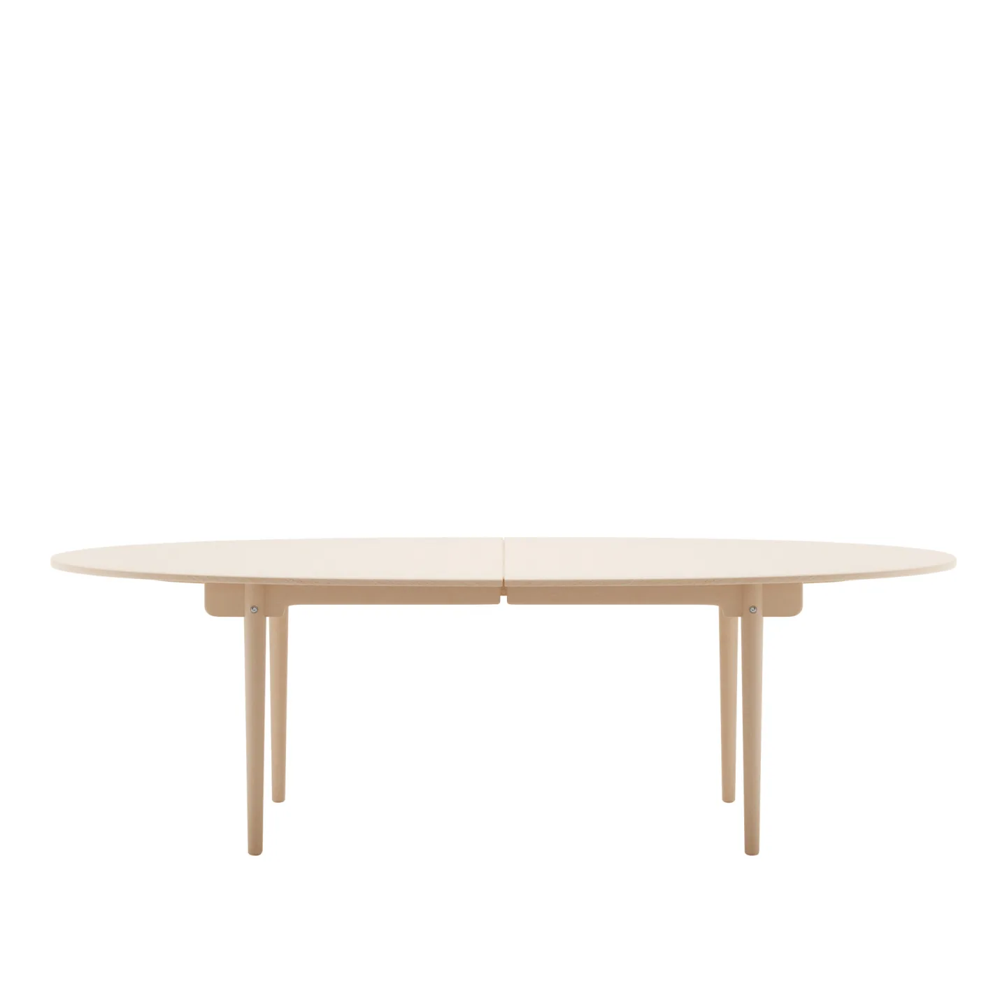 Carl Hansen - CH339, Tvålad Bok, Med plats för 2 st iläggsskivor - Matbord - Hans J. Wegner - Träfärgad - Trä