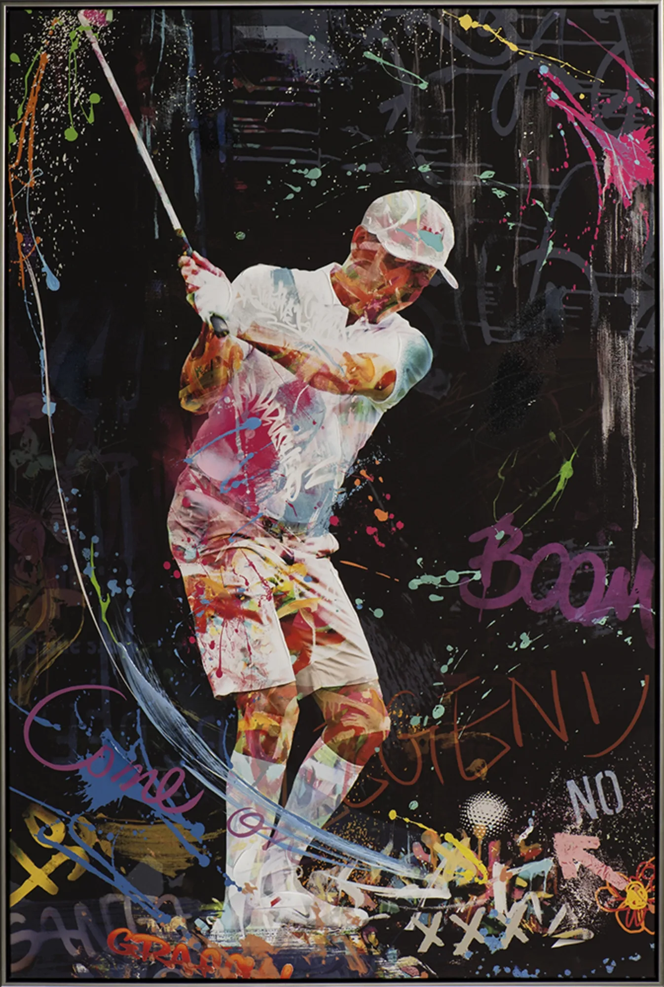 image LAND Gemälde Street Golf Boom | Schubiger Möbel