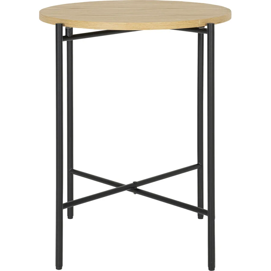 Beistelltisch Kim eiche MDF B 40 H 52 cm