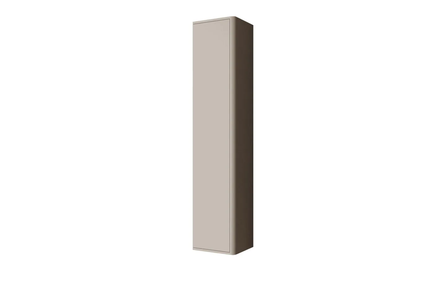 Zalricus Vitrinskåp 36x164 cm - Beige
